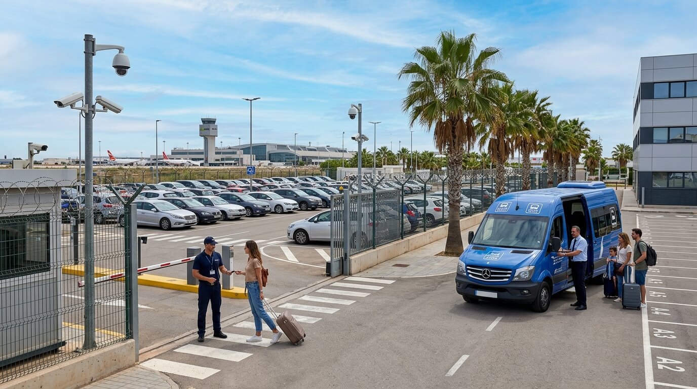 parking con lanzadera aeropuerto Alicante - Park-king