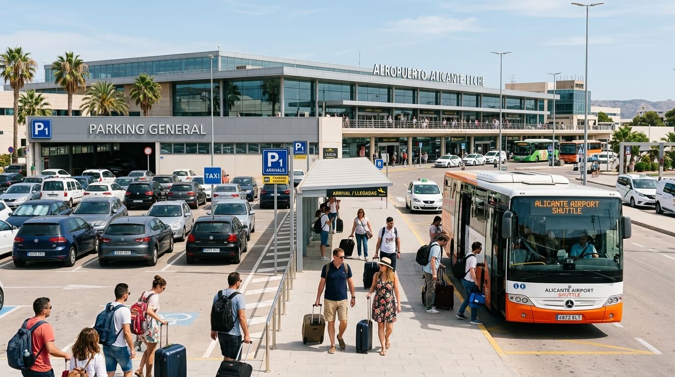 Completa Parking Aeropuerto Alicante Guia Viajes 2026