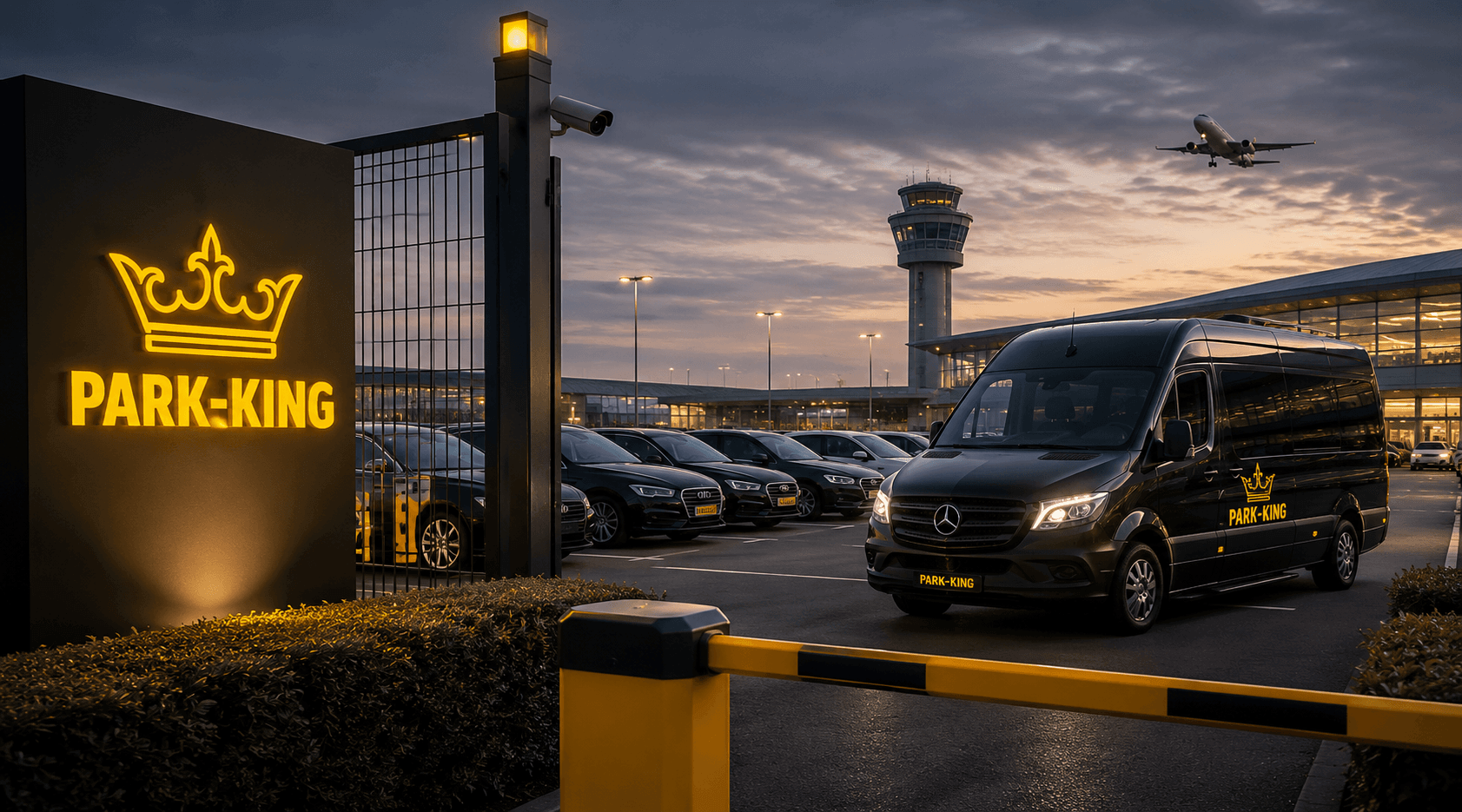 Aparcamiento con traslado en parking seguro y servicio de lanzadera al aeropuerto